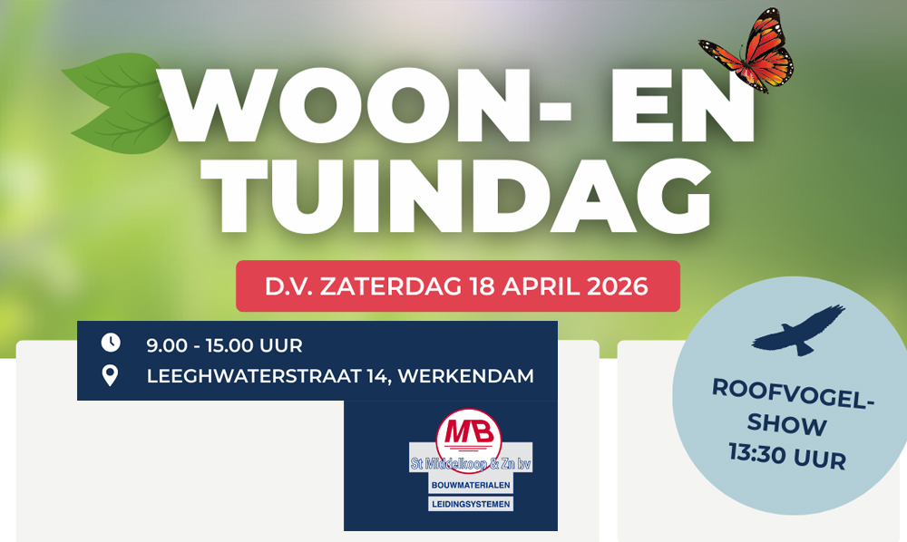 Woon  en Tuindag 18 april